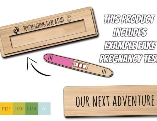 Prueba De Caja Para Revelar El Embarazo Al Esposo Creativo Digital